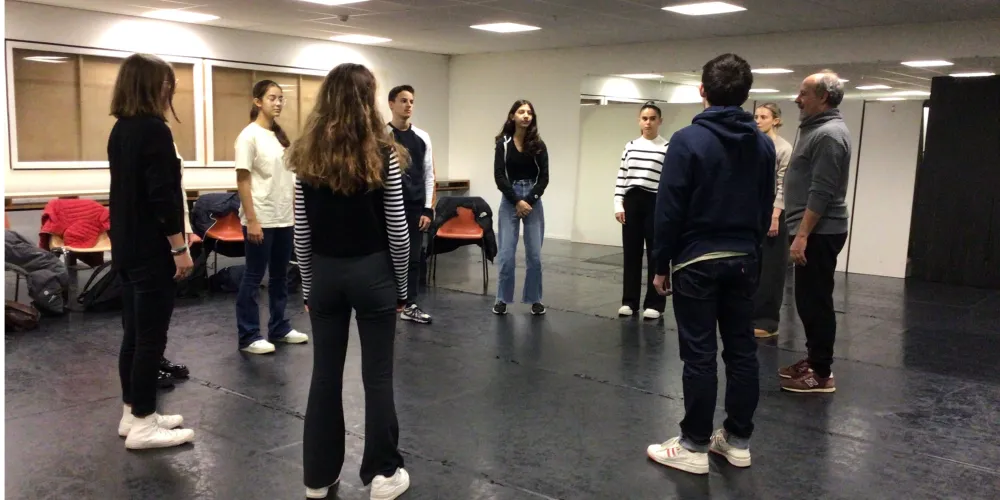 Option théâtre au lycée