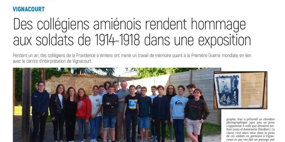 Exposition sur la Mémoire de la Guerre