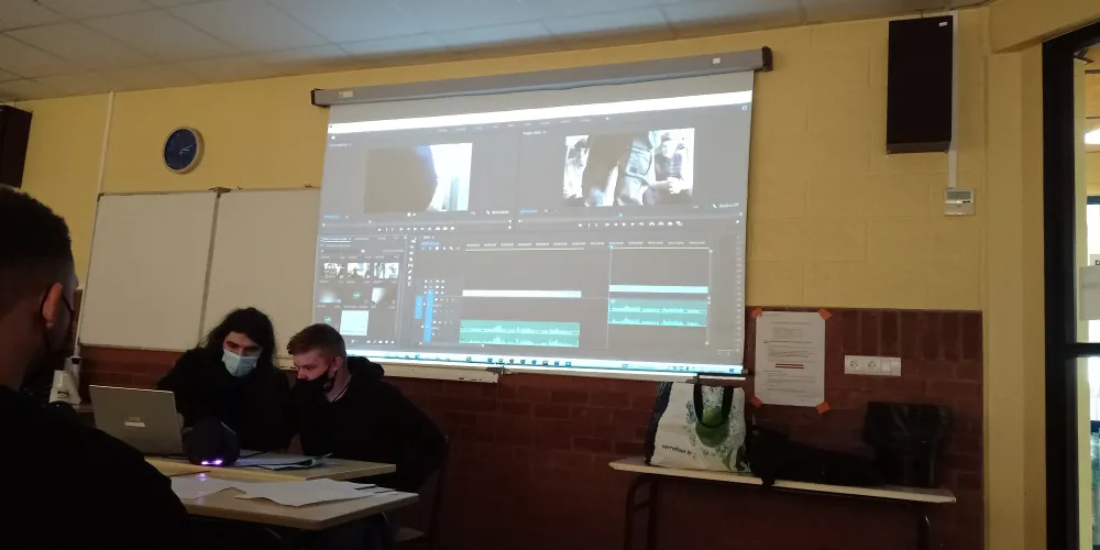 Les 1ères bac Pro font leur cinéma ...