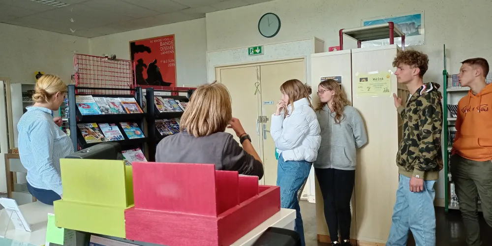 Matinée détendue mais studieuse pour les 3e prépa-métiers