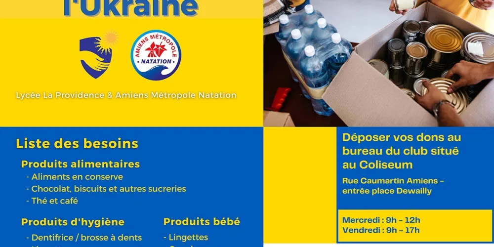 Collecte pour l'Ukraine