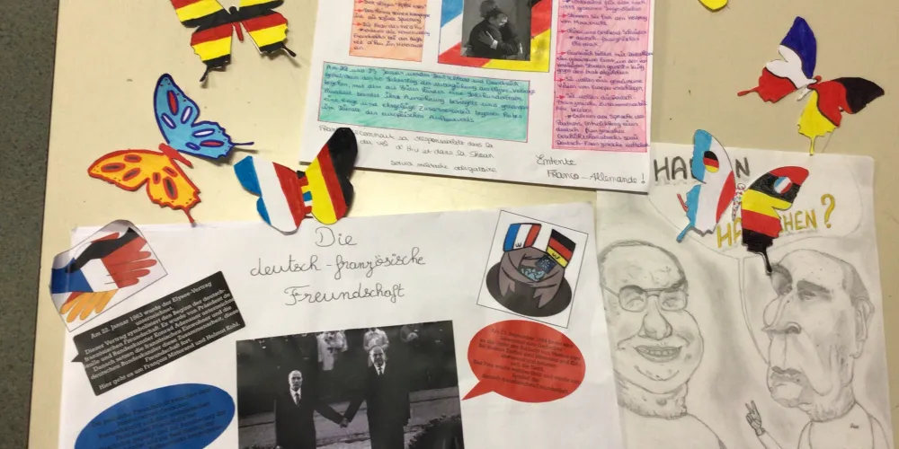 22. Januar 2022 : " Es lebe die Deutsch-französische Freundschaft !"