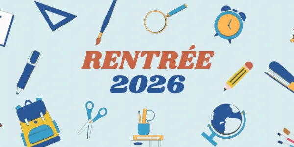 visuel Inscription rentrée 2026