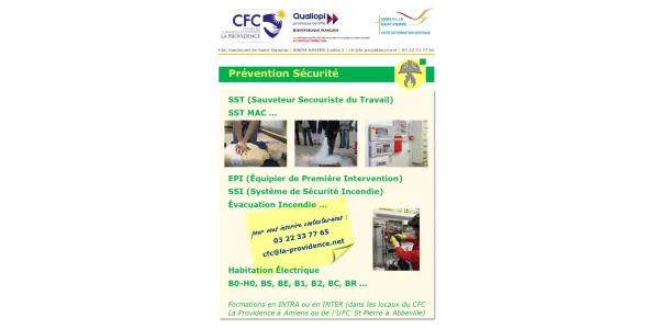 visuel ** PREVENTION - SECURITE **