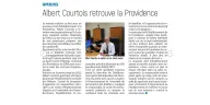 Albert Courtois retrouve La Providence