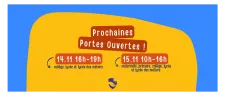 Prochaines Portes Ouvertes